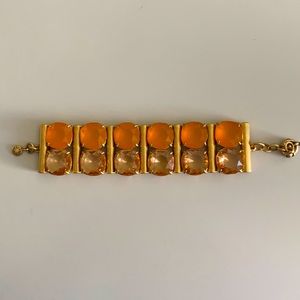 J.Crew Amber Gold Bracelet